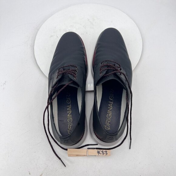 Cole Haan Original Grand Men Size 11M C27997 Dark Grey Black Leather Shoes - Picture 12 of 16